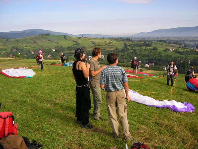 Paralotnie - przygotowanie do zaj