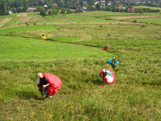 Paralotniarstwo - Pod gr